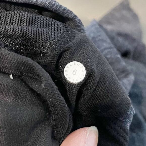 Lululemon Ready To Rulu Pant Joggers Heathered Dark Cast Black Gray 6 - Picture 6 of 6